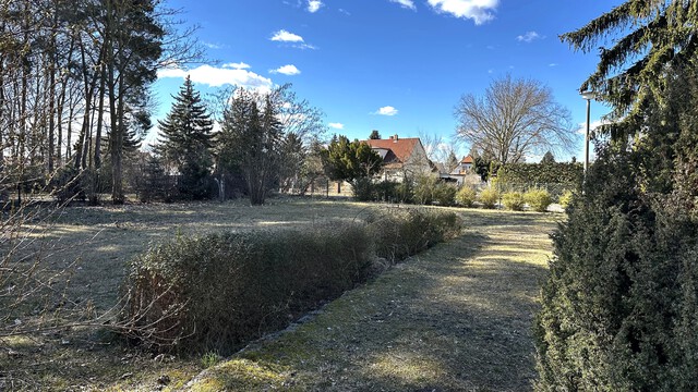 Baugrundstück auf der 